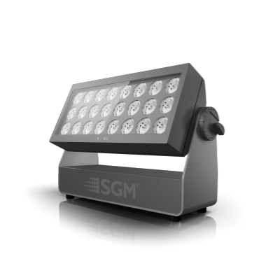 SGM SGMP543 LED RGBW 10 Watt IP65 Stroboscope with Lens